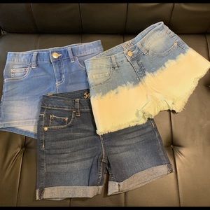 Girls Denim justice shorts
